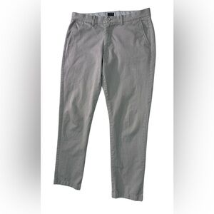 J. Crew Men’s Sutton Chino Light Gray Pants In Size 33 x 32